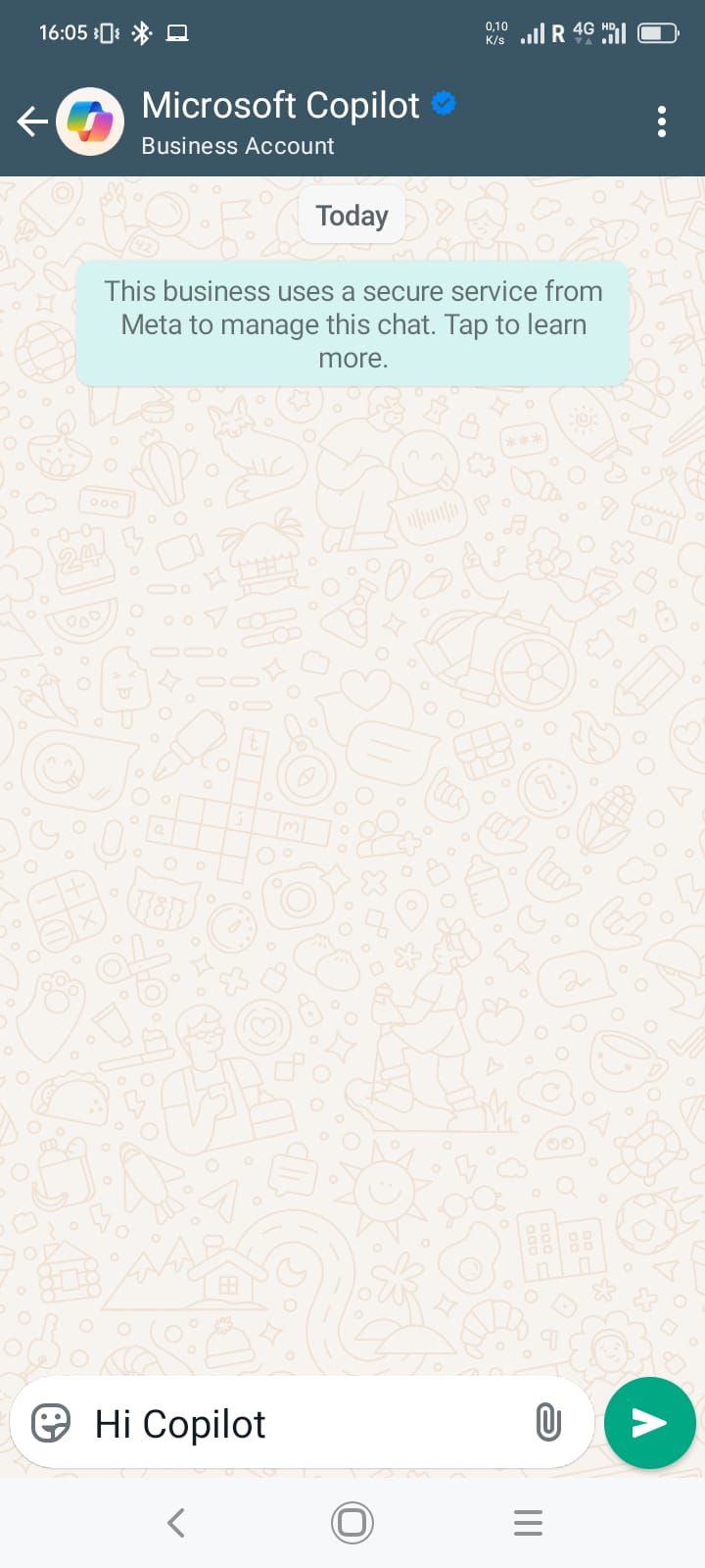 blivale_image_copilot_WhatsApp_03 Use Microsoft Copilot Artificial Intelligence on WhatsApp