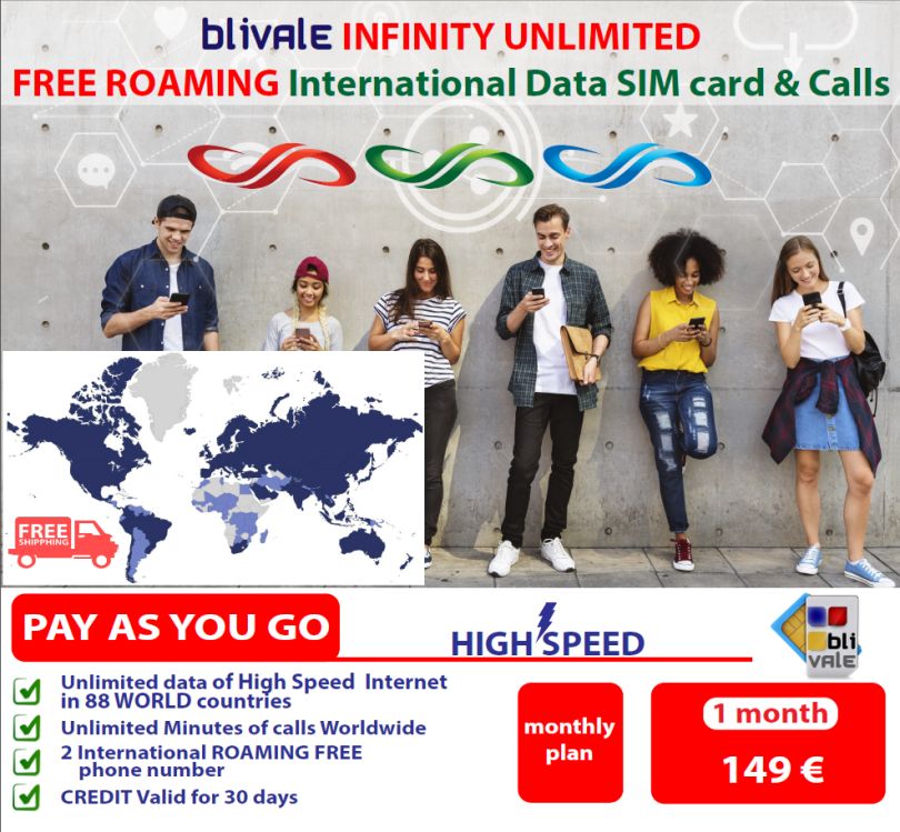 blivale_image_pay_as_you_go_infinity_world_unlimited_free_roaming_unlimited_gb_unlimited_minutes_calls_worldwide_free_shipping_1_month_810x749 BLIVALE INFINITY is our best-selling SIM