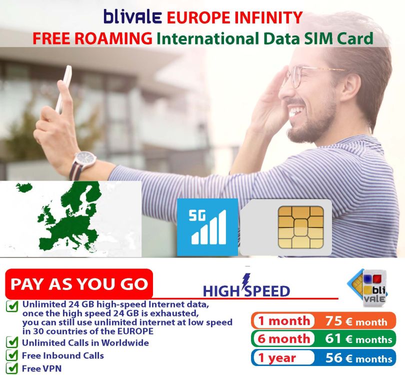 blivale_image_pay_as_you_go_surf_europe_infinity_sim_unlimited_free_roaming Traveling in Europe makes you happy and discover the history