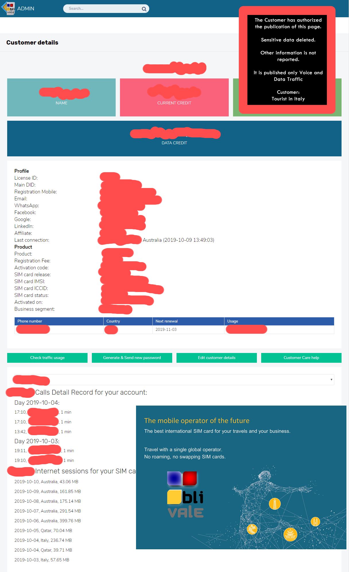 blivale_example_data_and_voice_traffic_Pagina_7 Case Studies: Italian Tourist (2)